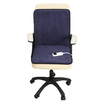Heated seat cushion and backrest integrated office heating artifact heating chair cushion sedentary electric heating pad plug-in seat waist warmer