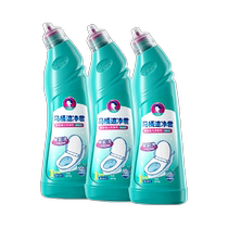 Roujingji toilet cleaner powerful decontamination toilet deodorization and odor-free brushing 500g*3 bottles