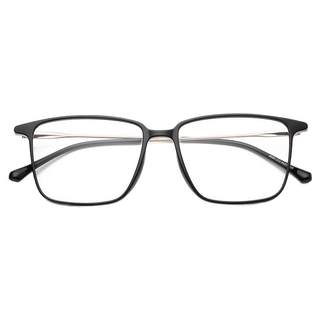 TR90全框方形近视眼镜男文艺眼镜框超轻眼睛框架女可配近视68067