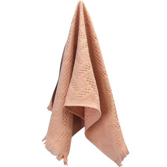 Quastenhandtuch aus Gaze aus reiner Baumwolle, weich und fusselfrei