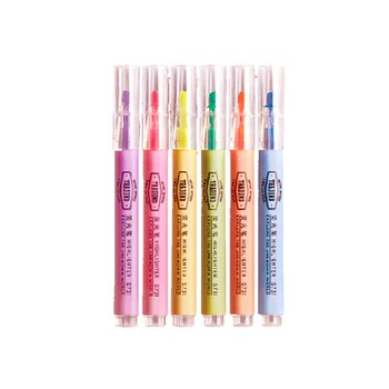Deli student marker color fluorescent marker
