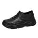 Rain boots, winter waterproof, non-slip, take-out riders, special fishing shoes for rainy days, men's slip-on oil-proof black chef shoes