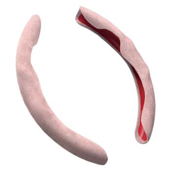 Suede leather steering wheel cover suitable for all seasons, regardless of car model