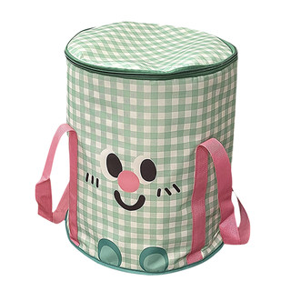 Foldable foot bag that can be raised above the calf