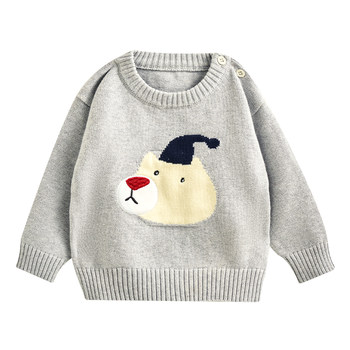 European pregnancy children's sweater 2025 autumn and winter new style European pregnancy children's sweater 2025 autumn and winter new style