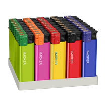 50 whole boxes of explosion-proof and windproof lighters customized with custom printing and printing for household durable disposable lighters with customized advertising