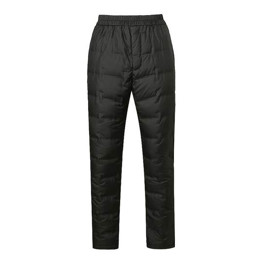 雪中飞2025冬新款男女内穿羽绒裤收腰加厚保暖纯色舒适亲肤百搭