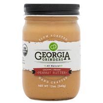(Self-Employed) Georgia Grinders American Import American Organic Certified Silk Slip Peanut Butter 340g