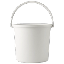 No print good products MUJI polypropylene bucket with lid plastic bucket