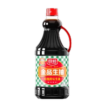 厨邦金品生抽1.25L*1瓶特级酿造酱油蒸鱼调味品凉拌调料蘸料