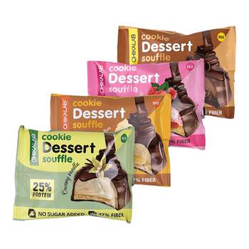 Bombbar Soufflé High-Protein Sandwich Cookies Are Nutritious Fitness Meal Replacements That Help You Feel Full and Resist Hunger Without Adding 0 Added Sucrose