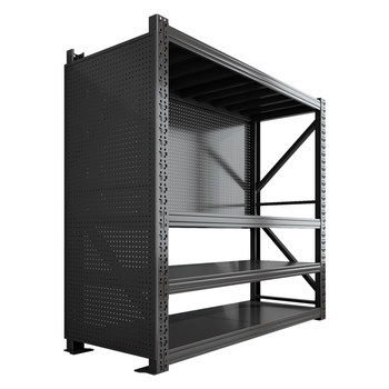 Heavy duty shelf perforated board