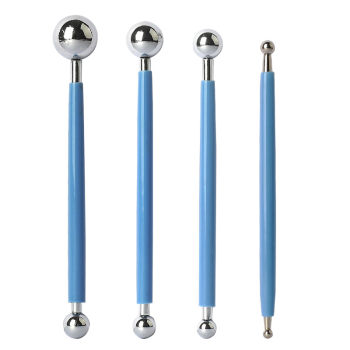 Stainless steel clay tool pill stick sculpture