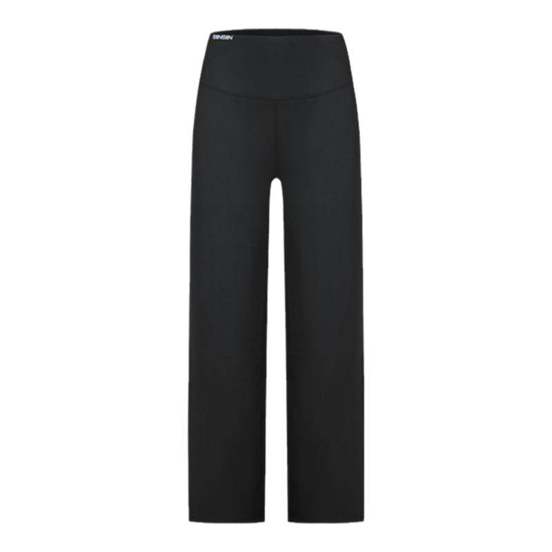 Ice skin sun protection slim yoga straight leg pants for petites