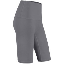 DCW sports mid-pants women's five-point yoga fitness high-waist cycling pants outer wear tight leggings shorts summer thin section