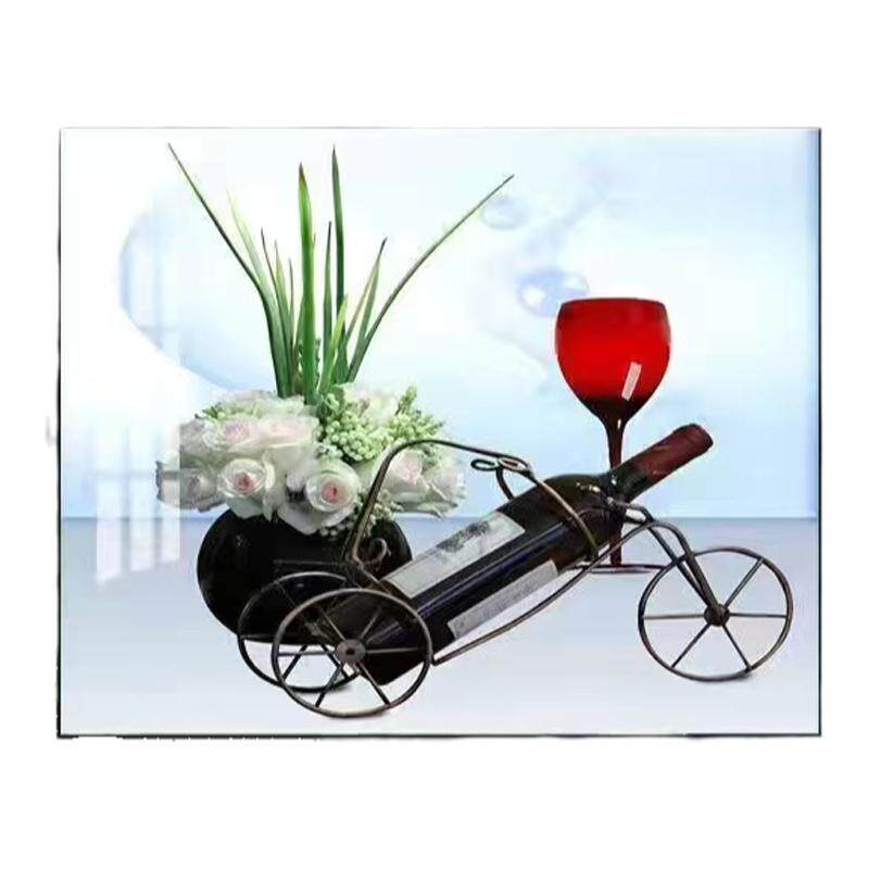 Nail-free installation of electric meter box decorative painting and electric box blocking painting