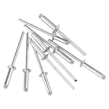 Aluminum core-pull open rivets