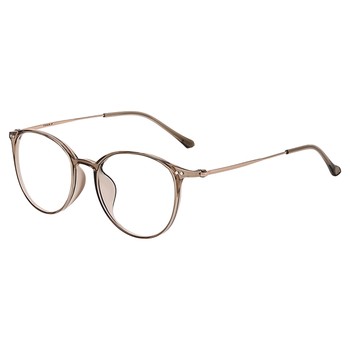 Sagawa ultra-light titanium fashionable small round frame anti-blue light glasses for women and patented lenses for men