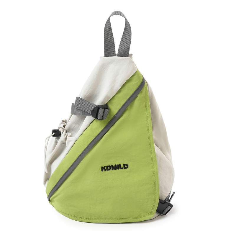 Cookie Kudos contrasting color crossbody chest bag for men and women outdoor leisure sports waterproof lightweight large capacity storage bag