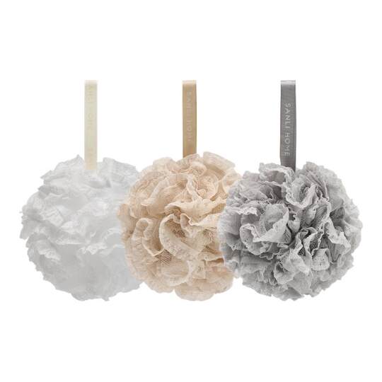 Sanli bath ball for women super soft and quick foaming bath