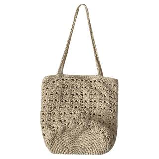 Korean shoulder bag beach vacation woven bag