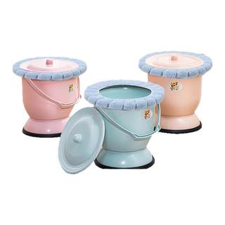 Spittoon children's bedpan adult chamber pot deodorant thickened portable urine bucket with lid for home baby and pregnant women's bedroom