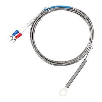 Thermocouple K/E/J ປະເພດ gasket ປະເພດ patch ປະເພດ aperture M6M5 ທາງເລືອກອຸນຫະພູມ sensor ເສັ້ນອຸນຫະພູມ