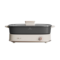 Small Bear Electric Hot Pot Home Pan Split Multifunction Large capacité Cooking Electric Cooking Pan Electric Hot Pan Hip Hop Pan Mandarin Duck