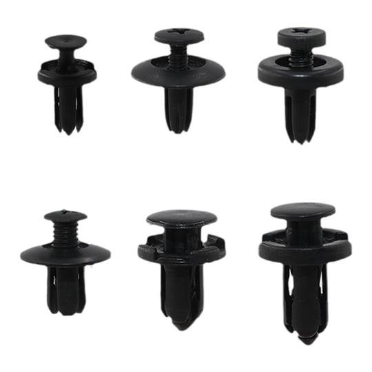 通用型汽车保险杠挡泥板叶子板后备箱塑料膨胀穿心钉螺丝卡扣卡子