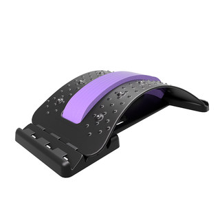 Lumbar spine correction soothing device