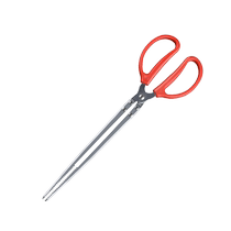 Cooking tea around the stove stainless steel fire tongs food clips kitchen anti-scalding steak clips barbecue clips barbecue clips wood carbon clips
