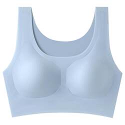 Shuyang Seamless Oxygen Bra Thin Wireless Vest Style ງາມກັບຄືນໄປບ່ອນກິລາຂະຫນາດໃຫຍ່ Bra Cooling Sleep Bra