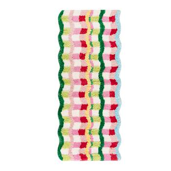 Carpet girl's bedroom ins style bedside carpet floor mat children's room colorful dopamine special-shaped strips machine washable