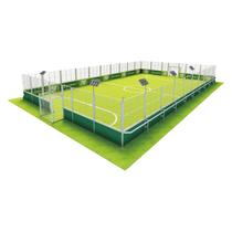 Cage football field layout small football training field rental 5-a-side 7-a-side youth training