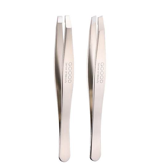 Pinza para cejas Goody de acero inoxidable