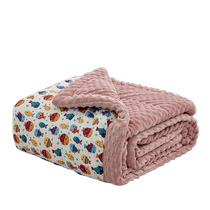 No Print Good Quality Children Blanket Sofa Cover Blanket Winter Thickening Afternoon Nap Blanket Single Student Dormitory Flannel Quilt