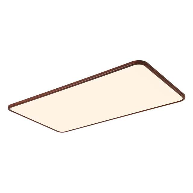 NVC Lighting Middle Ages Walnut Grain Eye Protection Ceiling Lamp