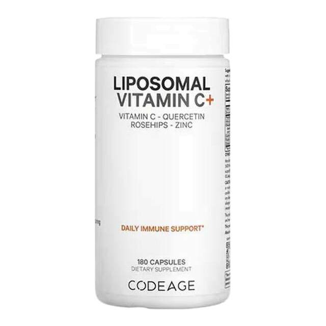 Codeage ເນື້ອໃນສູງ liposomal VC multivitamin ແມ່ຍິງຖືພາຜູ້ໃຫຍ່ທົນທານຕໍ່ zinc quercetin
