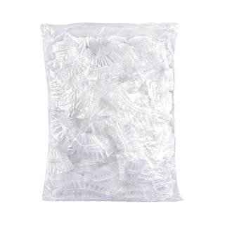 1000只一次性耳套耳罩塑料防水焗油染美发打耳洞洗澡护耳朵松紧口