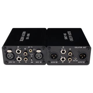 Rliso iso-200s multifunctional audio isolator xlr professional audio isolation removes current sound