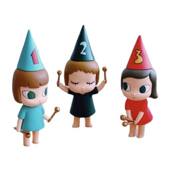 Mand Kaws Nara Yoshitomo Figurine Trendy Blind Box Collectible Figurine Drummer Doll Toy Holiday Gift
