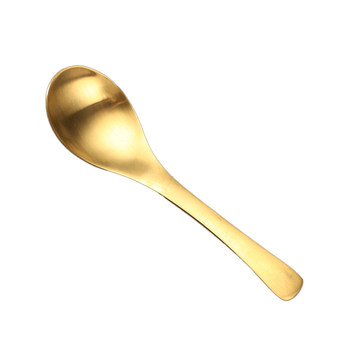 304 stainless steel meal spoon kindergarten restaurant soup spoon