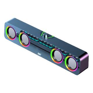 先科H3电脑音响台式家用笔记本桌面电竞蓝牙USB超重低音炮小音箱