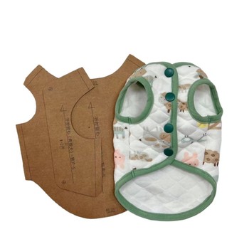 Pet clothing dog paper pattern base diy hand cutting