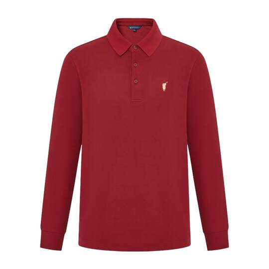 POLOWALK long-sleeved POLO shirt men