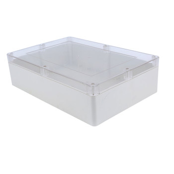 Transparent waterproof indoor and outdoor monitoring power junction box