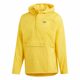 Adidas/阿迪达斯正品简约Logo 男 黄色连帽防风衣夹克卫衣 DU7857