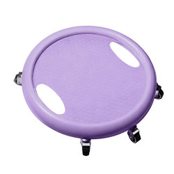 Fitness Sliding Disc, Silent Six-Wheel Abdominal Roller for Women, Home-Use Men's Universal Abdominal Wheel, Abdominal Exercise Equipment, Fat-Burning Tool