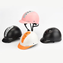 L spring and summer childrens equestrian helmet womens ultra-light impact-resistant horse riding hat mens equestrian equipment set adjustable