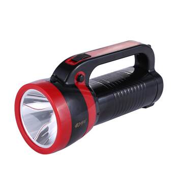 Kangming led flashlight is rechargeable and has long battery life